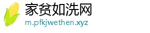 家贫如洗网